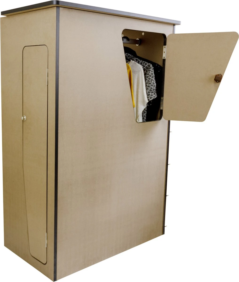 Camper Keuken MDF - Linkerkant EU - Inclusief Kledingstang + Wijnrek - Onbewerkt - Inbouw kasten Inrichting Kampeerauto Caravan Camper Keuken MDF - Linkerkant EU - Inclusief Kledingstang + Wijnrek - Onbewerkt - Inbouw Kasten Inrichting Kampeerauto Caravan -Bo-Camp Verkoop