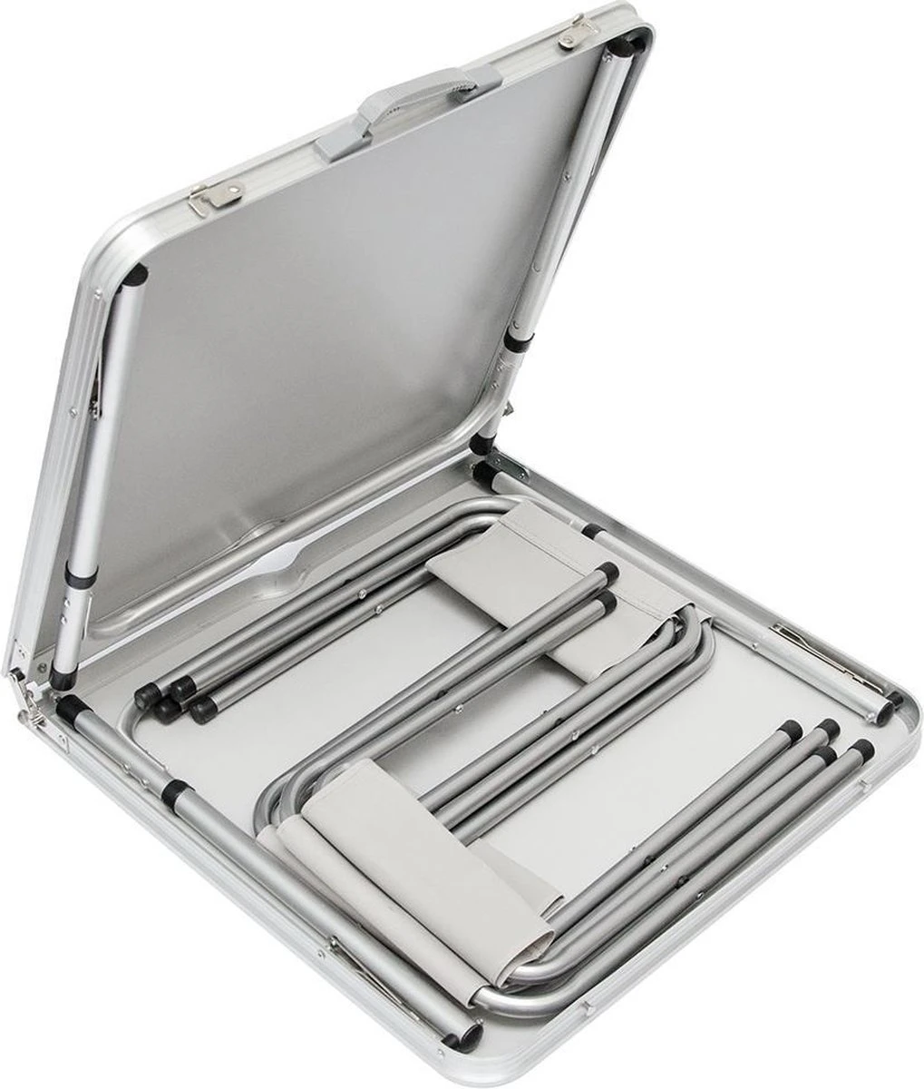 Inklapbare, in hoogte verstelbare campingtafel 120x60x70cm incl. 4 inklapbare krukken Campingtafel s Inklapbare, In Hoogte Verstelbare Campingtafel 120x60x70cm Incl. 4 Inklapbare Krukken Campingtafel S -Bo-Camp Verkoop 1019x1200 1