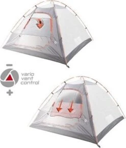 High Peak Kira 3.0 Koepeltent Nimbus - Nimbus Grijs - 3 Persoons -Bo-Camp Verkoop 1021x1200 2