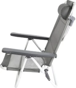 Bo-Camp Beach Chair - Monaco - Aluminium - Grijs 6 Bo-Camp Beach Chair - Monaco - Aluminium - Grijs -Bo-Camp Verkoop 1031x1200