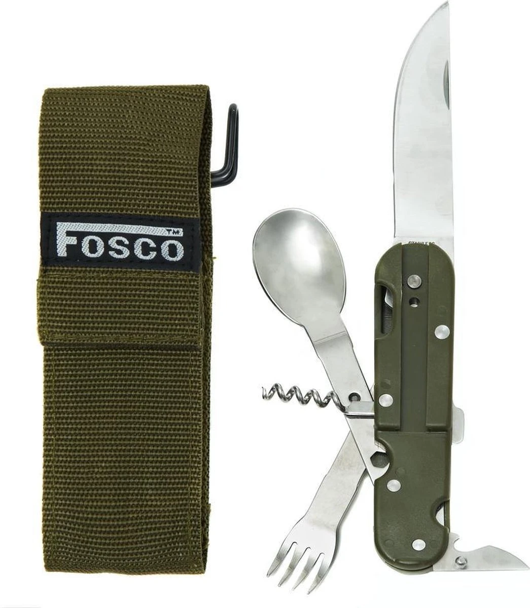 Fosco Outdoor Bestek - Groen - Inklapbaar Fosco Outdoor Bestek - Groen - Inklapbaar -Bo-Camp Verkoop 1045x1200 1