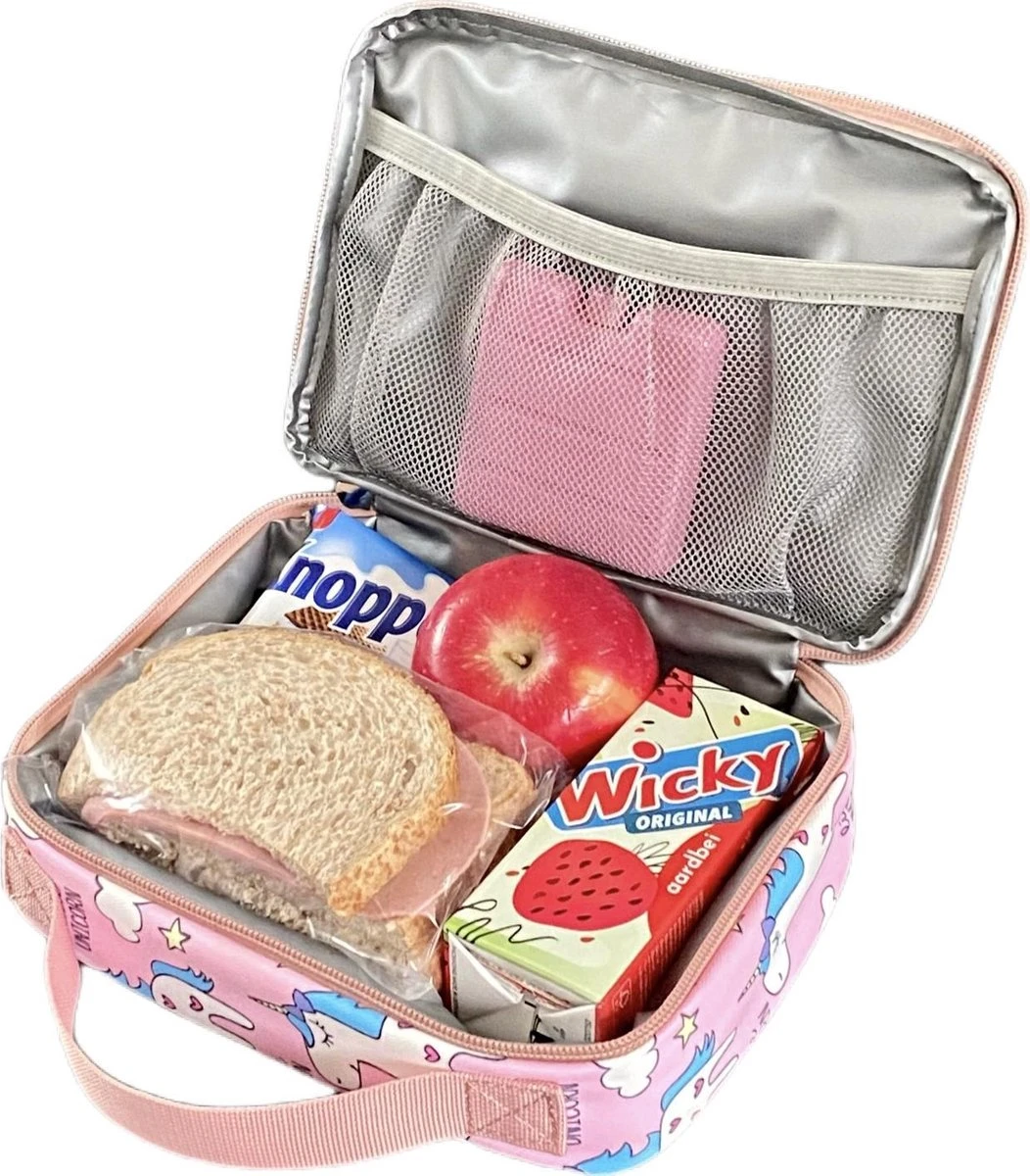 Brisby 4 Laags Geïsoleerde Koeltas - Lunchtas 1.5 liter - Roze Eenhoorn Brisby 4 Laags Geïsoleerde Koeltas - Lunchtas 1.5 Liter - Roze Eenhoorn -Bo-Camp Verkoop