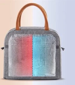 Lunch Bag - Grijs | Koeltas | Polyester / Nylon | 23x15x20 Cm | Fashion Favorite 3 Lunch Bag - Grijs | Koeltas | Polyester / Nylon | 23x15x20 Cm | Fashion Favorite -Bo-Camp Verkoop 1058x1200 4