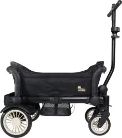 Deryan Luxe Sandy Bolderkar - Duo Buggy - Tandem Buggy - Opvouwbaar - Inklapbare Bolderwagen - Duo Kinderwagen - Zwart -Bo-Camp Verkoop 1061x1200 3