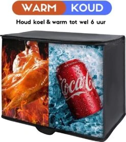 Koeltas - 28 Liter - Geïsoleerde Koeltas - Lunchtas - Picknicktas - Koeltas Lunch - Koeltassen - Koelzak -Bo-Camp Verkoop 1063x1200 4