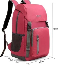 Tourit - Koeltas Rugzak (25L) - Geschikt Voor 21 Blikjes - Lunchtas Voor Dames En Heren - Rood 2 Tourit - Koeltas Rugzak (25L) - Geschikt Voor 21 Blikjes - Lunchtas Voor Dames En Heren - Rood -Bo-Camp Verkoop 1071x1200 2
