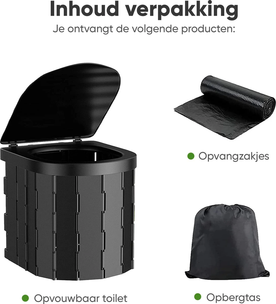 KNGZ Outdoor Gear – Camping toilet – Nieuw Model – Biologisch afbreekbare zakjes – Opvouwbare Camping Toilet Met Deksel – Camping Toilet Hoge Zit – Draagbare WC Emmer Volwassen – Draagbaar Mobiel Potje – Nachtemmer – Opvouwbaar toilet – Kamperen KNGZ Outdoor Gear – Camping Toilet – Nieuw Model – Biologisch Afbreekbare Zakjes – Opvouwbare Camping Toilet Met Deksel – Camping Toilet Hoge Zit – Draagbare WC Emmer Volwassen – Draagbaar Mobiel Potje – Nachtemmer – Opvouwbaar Toilet – Kamperen -Bo-Camp Verkoop 1087x1200 1