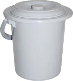 Curver Toiletemmer Met Deksel - 10L - 31 Cm - Lichtgrijs 2 Curver Toiletemmer Met Deksel - 10L - 31 Cm - Lichtgrijs -Bo-Camp Verkoop 1093x1200 2