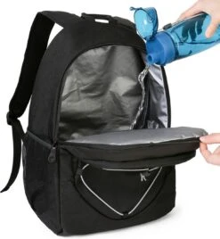 Koeltas Rugzak (25L) - Geschikt Voor 28 Blikjes - Lunchtas Voor Dames En Heren - Zwart -Bo-Camp Verkoop 1106x1200 2