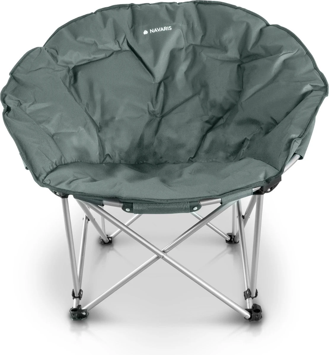 Navaris klapstoel XXL - Campingstoel met opbergtas - Draagbare stoel voor kamperen, festivals en vissen -Strandstoel - Inklapbaar - Grijs Navaris Klapstoel XXL - Campingstoel Met Opbergtas - Draagbare Stoel Voor Kamperen, Festivals En Vissen -Strandstoel - Inklapbaar - Grijs -Bo-Camp Verkoop 1110x1200 1
