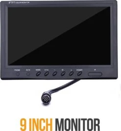 Strex Achteruitrijcamera Set Bedraad Met 4 Camera's (tegelijk Bekijken) - 9" Scherm - 18LED Nachtzicht 15m - IP67 Waterdicht - Achteruitrij Camera -Bo-Camp Verkoop 1110x1200 3