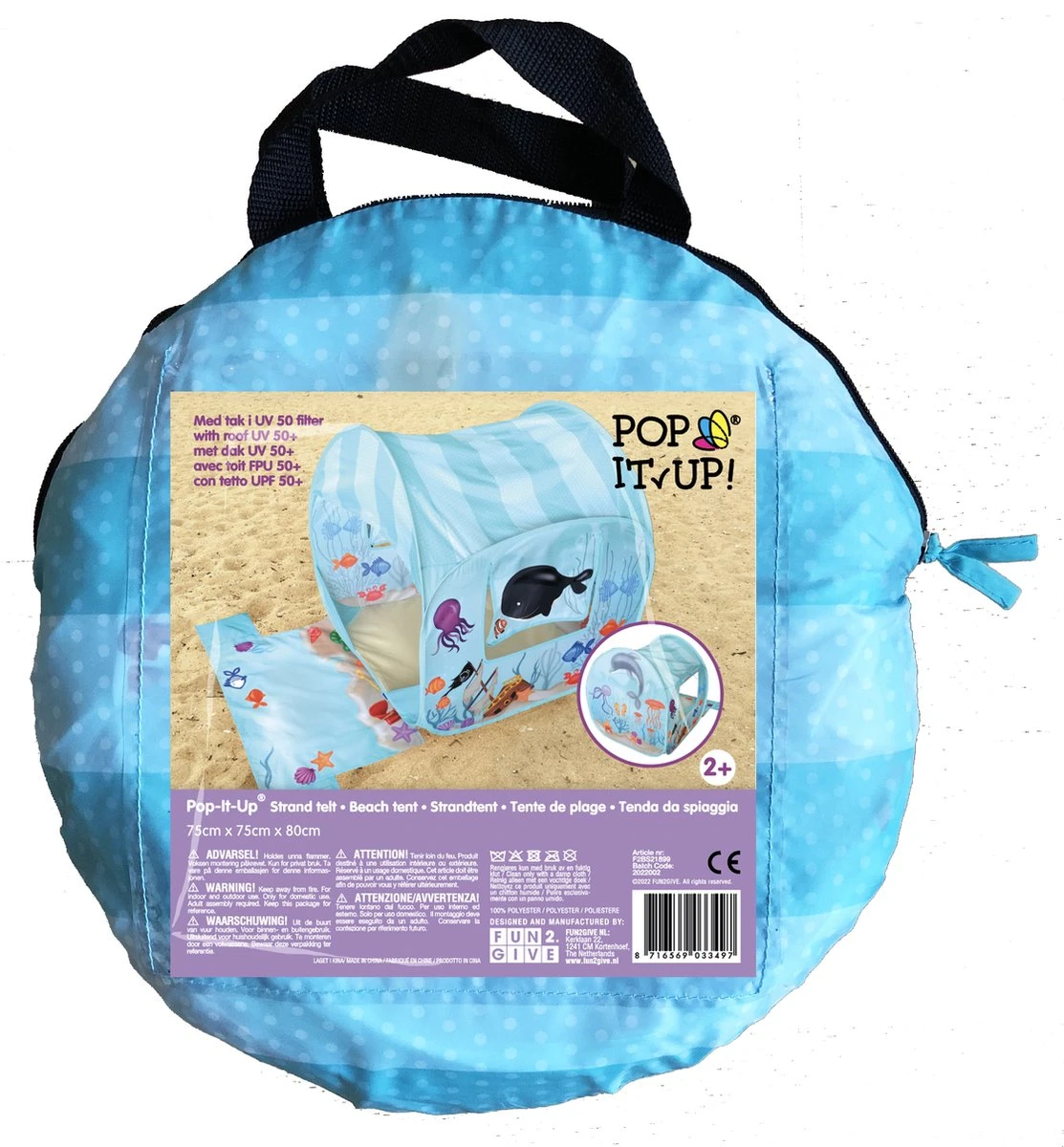 Retr-Oh! Pop-Up Strandtent - Oceaan Avonturen - Speeltent Retr-Oh! Pop-Up Strandtent - Oceaan Avonturen - Speeltent -Bo-Camp Verkoop 1113x1200 5