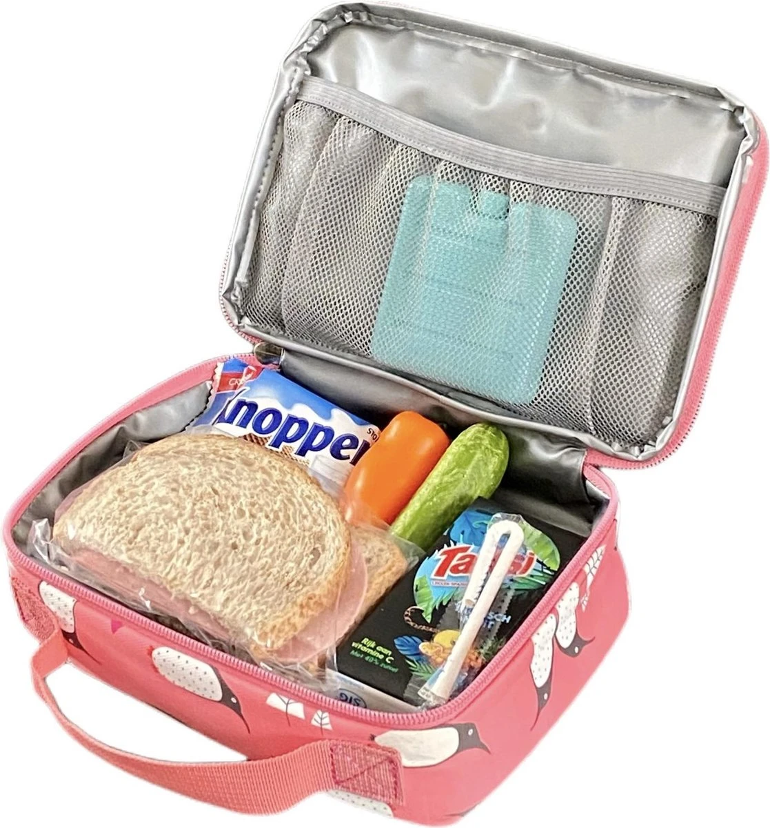 Brisby 4 Laags Geïsoleerde Koeltas - Lunchtas 1.5 liter - Roze Pinguïn Brisby 4 Laags Geïsoleerde Koeltas - Lunchtas 1.5 Liter - Roze Pinguïn -Bo-Camp Verkoop 1117x1200 4