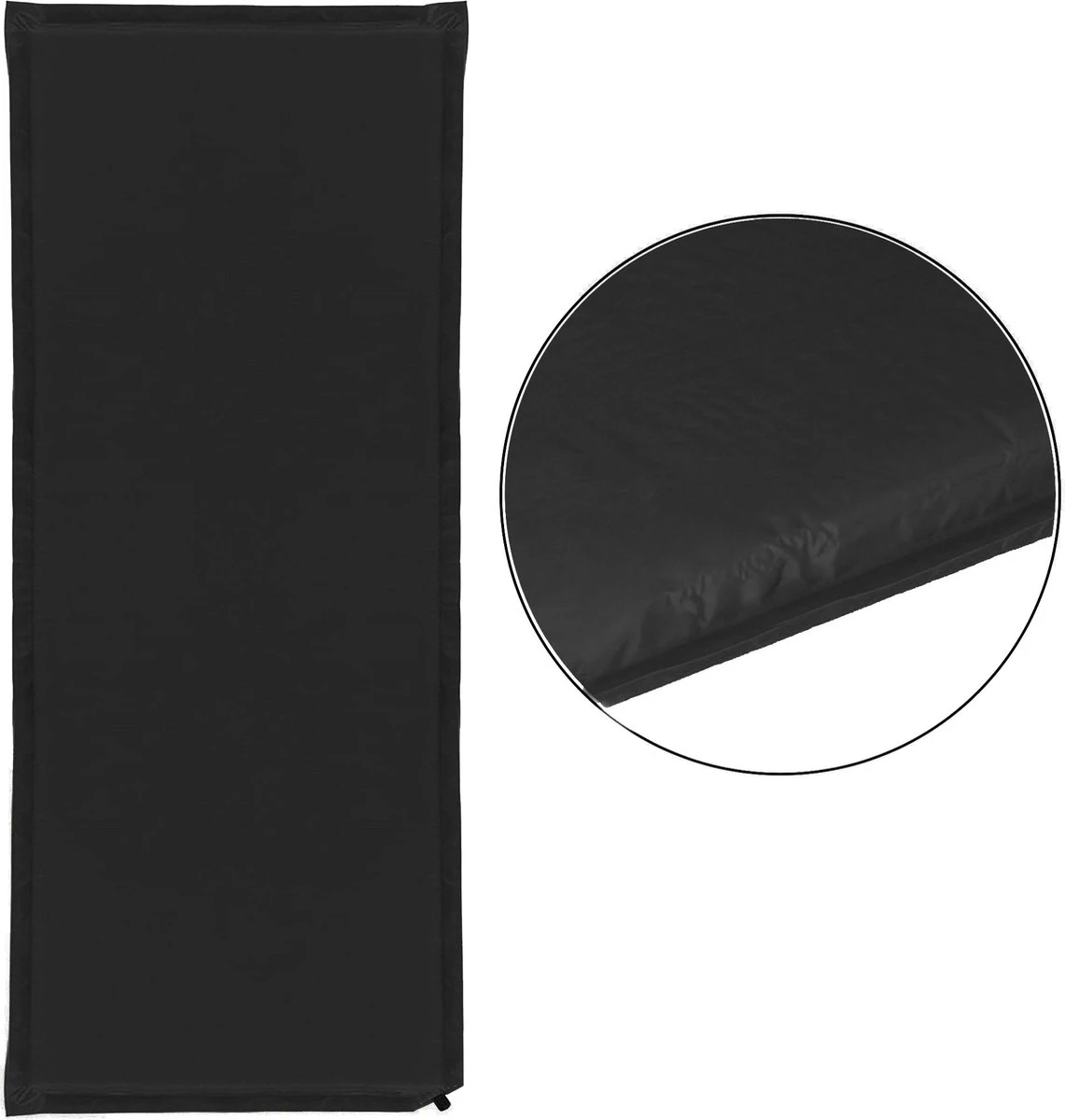 Springos Slaapmat | Zelfopblazend | 180 cm | Inclusief Hoes | Zwart Springos Slaapmat | Zelfopblazend | 180 Cm | Inclusief Hoes | Zwart -Bo-Camp Verkoop 1141x1200 3