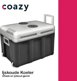 Koelbox Met Wielen Voor Auto & Camping Warm En Koud 40L - Frigobox Elektrisch 12v 230 Volt - MiniBar - Mini Koelkast | Verkoelt En Verwarmt | Eco-modus - Minibar - Mini Koelkast -Bo-Camp Verkoop 1141x1200 6