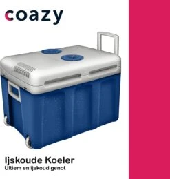 Koelbox Met Wielen Voor Auto & Camping Warm En Koud 40L - Frigobox Elektrisch 12v 230 Volt - MiniBar - Mini Koelkast | Verkoelt En Verwarmt | Eco-modus - Minibar - Mini Koelkast -Bo-Camp Verkoop 1141x1200 7
