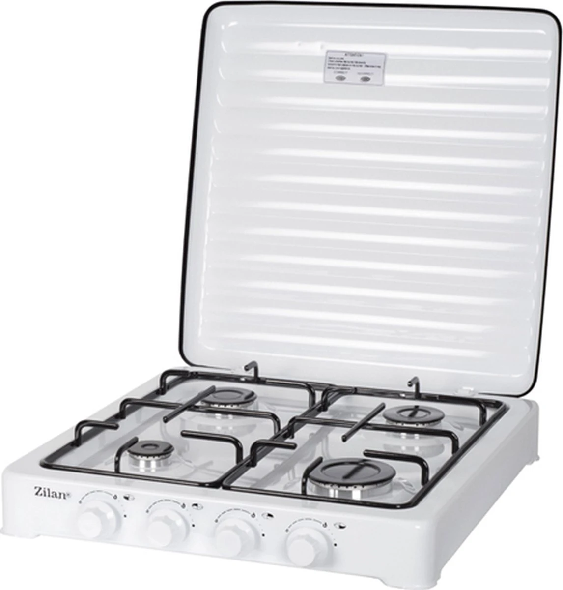 Zilan - Gas kooktoestel 4 pits - Campingkooktoestel - Gaskookplaat - Wit Zilan - Gas Kooktoestel 4 Pits - Campingkooktoestel - Gaskookplaat - Wit -Bo-Camp Verkoop 1146x1200 2