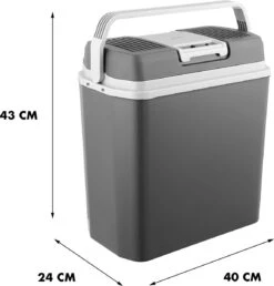 MOA - Thermo-elektrische Koelbox - Met Verwarmingsfunctie - 12V En 230V - 22 Liter - Grijs -ECW22 -Bo-Camp Verkoop 1147x1200 4
