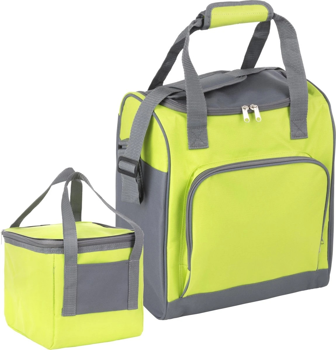 Basis Sterke Koeltas Set - 25 + 10 Liter - Lunchtas - Geïsoleerde koeltassen - Picknicktas - Coolerbag - Groen Basis Sterke Koeltas Set - 25 + 10 Liter - Lunchtas - Geïsoleerde Koeltassen - Picknicktas - Coolerbag - Groen -Bo-Camp Verkoop 1150x1200 8