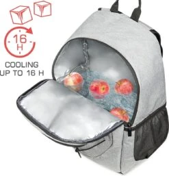 Bomoe Koeltas Rugzak IceBreezer KR45 Koelrugzak Grijs 45x19x33 Cm - 25 Liter -Bo-Camp Verkoop 1153x1200 4