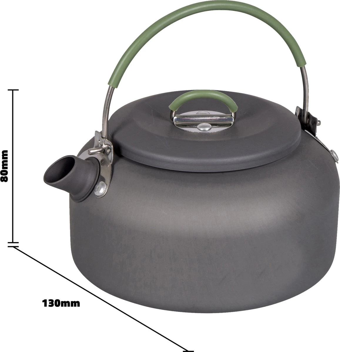 Bo-Camp Theeketel - Hard Anodized - Outdoor - S - 0.8 L Bo-Camp Theeketel - Hard Anodized - Outdoor - S - 0.8 L -Bo-Camp Verkoop