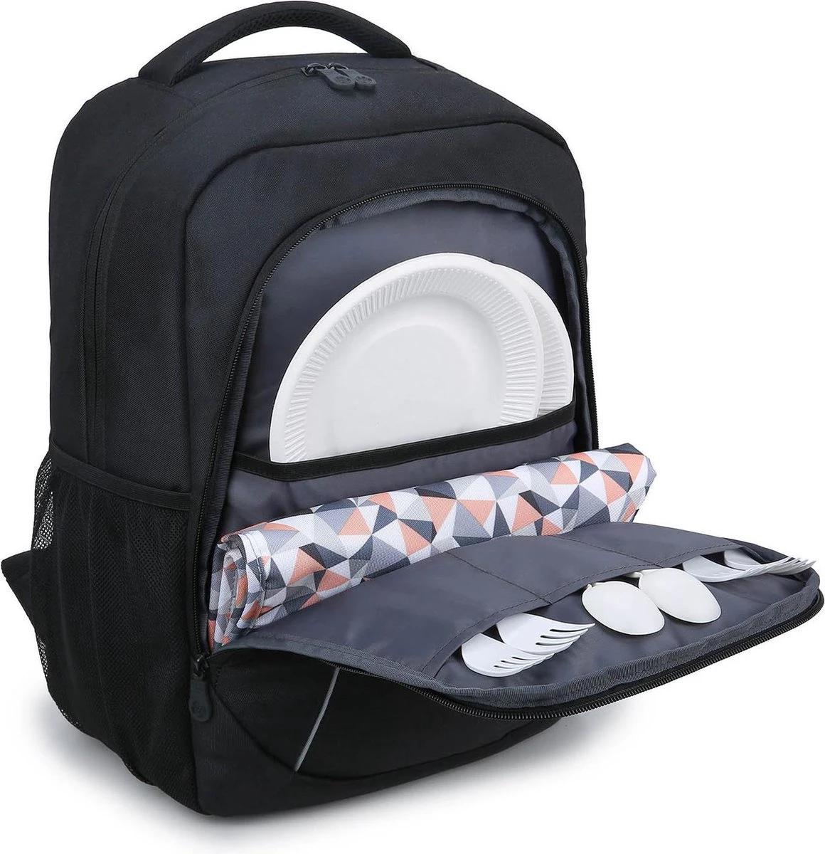 Koelrugtas - 23L - Wandelrugzak - Dagrugzak - Outdoor Rugzak - Dames & Heren - Zwart Koelrugtas - 23L - Wandelrugzak - Dagrugzak - Outdoor Rugzak - Dames & Heren - Zwart -Bo-Camp Verkoop 1160x1200 8