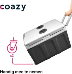 Koelbox Met Wielen Voor Auto & Camping Warm En Koud 40L - Frigobox Elektrisch 12v 230 Volt - MiniBar - Mini Koelkast | Verkoelt En Verwarmt | Eco-modus - Minibar - Mini Koelkast -Bo-Camp Verkoop 1168x1200 8