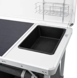 Campart Campingkeuken KI-0757 – Complete Keuken En Campingkast – Opvouwbaar En Inclusief Draagtas - Grijs -Bo-Camp Verkoop 1175x1200 2