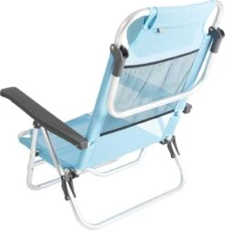 Bo-Camp Beach Chair - Monaco - Aluminium - Blauw -Bo-Camp Verkoop 1176x1200