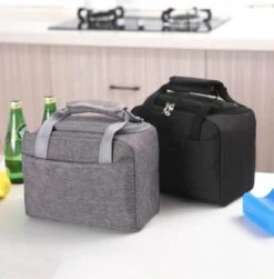 Lunchtas Volwassenen - Lunchbox - Koeltas - Grijs - SEVEND® -Bo-Camp Verkoop 1182x1200 10
