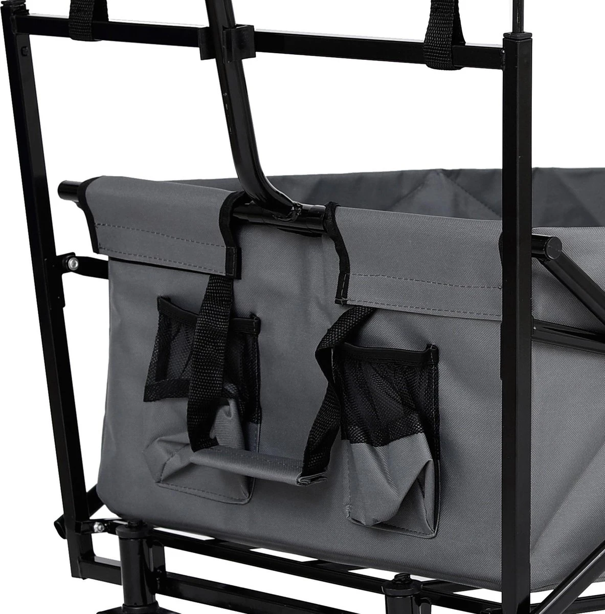 AREBOS Handwagen Vouwbare dak Handwagen Vouwbare Trolley Uitrustingswagen Grijs AREBOS Handwagen Vouwbare Dak Handwagen Vouwbare Trolley Uitrustingswagen Grijs -Bo-Camp Verkoop 1183x1200 12