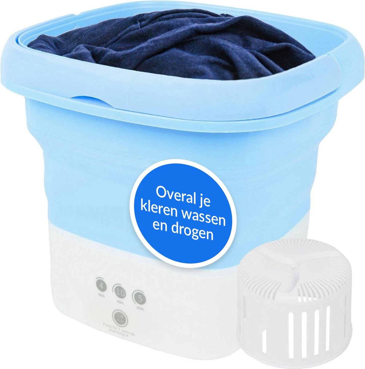 Mini wasmachine - Camping wasmachine - Opvouwbare wasmachine - Handwasmachine - Fruitwasser - Kampeer wasmachine - Valentijn - Wasdroger Mini Wasmachine - Camping Wasmachine - Opvouwbare Wasmachine - Handwasmachine - Fruitwasser - Kampeer Wasmachine - Valentijn - Wasdroger -Bo-Camp Verkoop 1186x1200 3