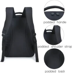 Koelrugtas - 23L - Wandelrugzak - Dagrugzak - Outdoor Rugzak - Dames & Heren - Zwart 8 Koelrugtas - 23L - Wandelrugzak - Dagrugzak - Outdoor Rugzak - Dames & Heren - Zwart -Bo-Camp Verkoop 1189x1200 12