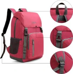 Tourit - Koeltas Rugzak (25L) - Geschikt Voor 21 Blikjes - Lunchtas Voor Dames En Heren - Rood 3 Tourit - Koeltas Rugzak (25L) - Geschikt Voor 21 Blikjes - Lunchtas Voor Dames En Heren - Rood -Bo-Camp Verkoop 1190x1200 12