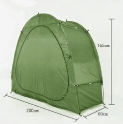 Merkloos Fietstent, Beschermhoes Fietsenschuur, Tent Voor Camping In De Open Lucht-groen 200*80*165CM -Bo-Camp Verkoop 1191x1200 1