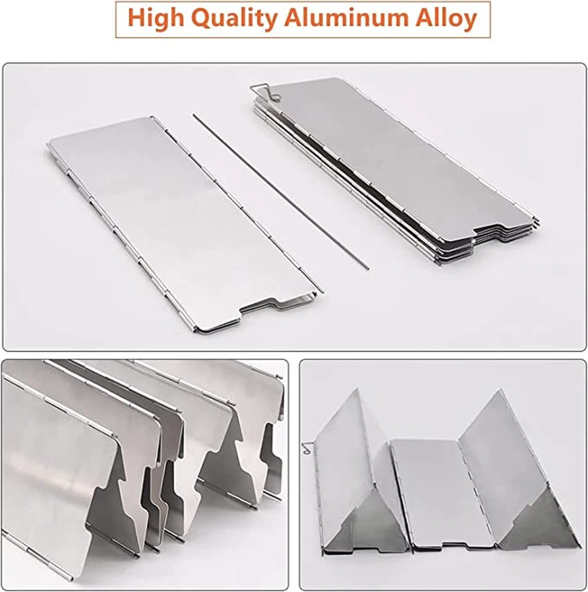 iBright Kookwindscherm - 12 delig - 24cm hoog - Kamperen -Opvouwbaar - Universeel IBright Kookwindscherm - 12 Delig - 24cm Hoog - Kamperen -Opvouwbaar - Universeel -Bo-Camp Verkoop 1192x1200 5