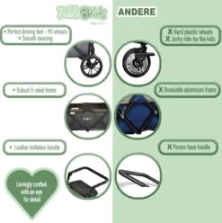 FableKids LEO X2 Lite Opvouwbare Handkar Met Dak Onyx Zwart 1 FableKids LEO X2 Lite Opvouwbare Handkar Met Dak Onyx Zwart -Bo-Camp Verkoop 1195x1200 10