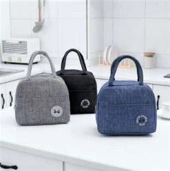 Koeltas - Lunchtas - Volwassenen En Kinderen - Compact & Handig: Zomer - Picknick -School - Lunch - Werk - Klassiek Grijs -Bo-Camp Verkoop 1196x1200 18