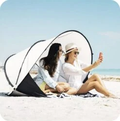 Deryan Luxe Pop Up Strandtent XXL - Anti-UV 50+ - Cream -Bo-Camp Verkoop 1196x1200 3