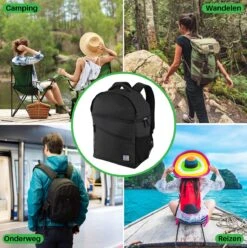 Brisby 4 Laags Geïsoleerde Koeltas Rugzak - 25 Liter - Met Handige Vakken Voor Bestek En Essentials - Waterafstotend Materiaal - Zwart 6 Brisby 4 Laags Geïsoleerde Koeltas Rugzak - 25 Liter - Met Handige Vakken Voor Bestek En Essentials - Waterafstotend Materiaal - Zwart -Bo-Camp Verkoop 1197x1200 40