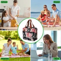 Brisby 4 Laags Geïsoleerde Koeltas - Lunchtas 4 Liter - Bloemetjes 8 Brisby 4 Laags Geïsoleerde Koeltas - Lunchtas 4 Liter - Bloemetjes -Bo-Camp Verkoop 1197x1200 50