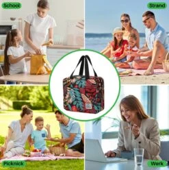 Brisby 4 Laags Geïsoleerde Koeltas - Lunchtas 4 Liter - Jungle -Bo-Camp Verkoop 1197x1200 52