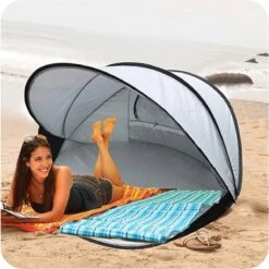 Deryan Luxe Pop Up Strandtent XXL - Anti-UV 50+ - Zilver 8 Deryan Luxe Pop Up Strandtent XXL - Anti-UV 50+ - Zilver -Bo-Camp Verkoop 1198x1200 10