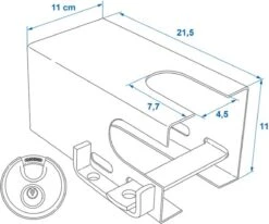 PROPLUS Pro Plus Koppelingsslot Met Discusslot PM - Rood 4 PROPLUS Pro Plus Koppelingsslot Met Discusslot PM - Rood -Bo-Camp Verkoop 1200x1001 1