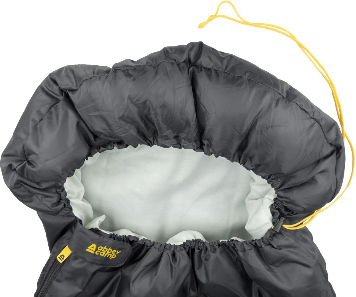 Abbey Camp Slaapzak Mummie - Grijs - 210 x 80/50 cm Abbey Camp Slaapzak Mummie - Grijs - 210 X 80/50 Cm -Bo-Camp Verkoop