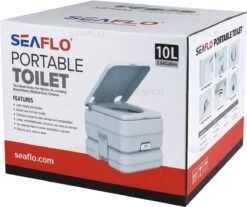 SeaFlo Portable Toilet - Meeneembaar Toilet - Draagbaar Toilet - Chemisch Toilet 10liter - Camping Toilet 10l - WC -Bo-Camp Verkoop 1200x1007 2