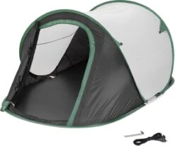 JEMIDI Tweepersoons Pop-up Tent - Opgooitent, Werptent Voor 2 Personen - Ideaal Als Festivaltent Of Kampeertent - Verschillende Kleuren -Bo-Camp Verkoop 1200x1008 2