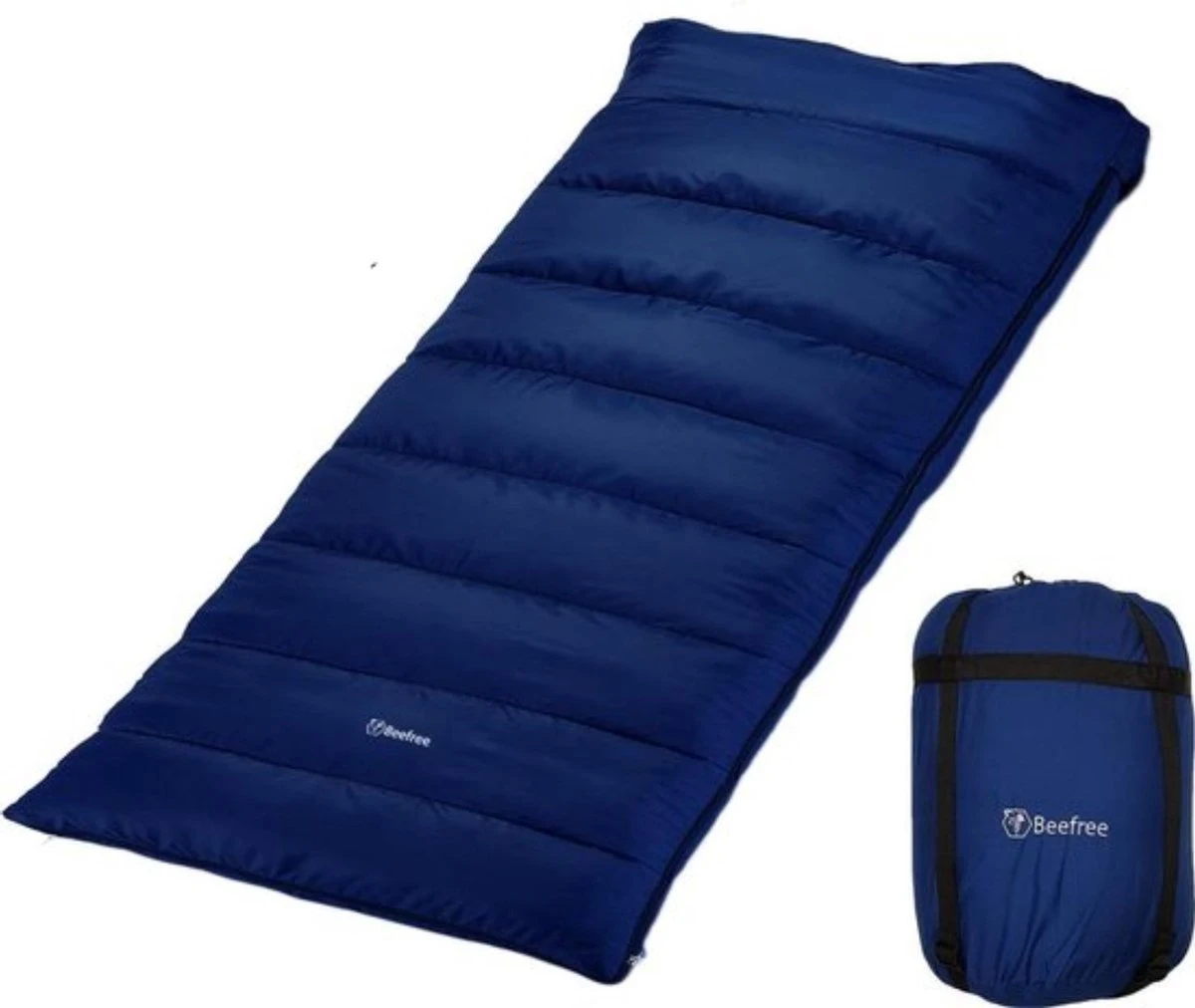 Beefree Slaapzak XL - Grote Katoenen 220 x 90cm - Aanritsbaar - Blauw Beefree Slaapzak XL - Grote Katoenen 220 X 90cm - Aanritsbaar - Blauw -Bo-Camp Verkoop 1200x1012 1