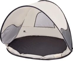 Deryan Luxe Pop Up Strandtent - Anti-UV 50+ - Cream -Bo-Camp Verkoop 1200x1015 4