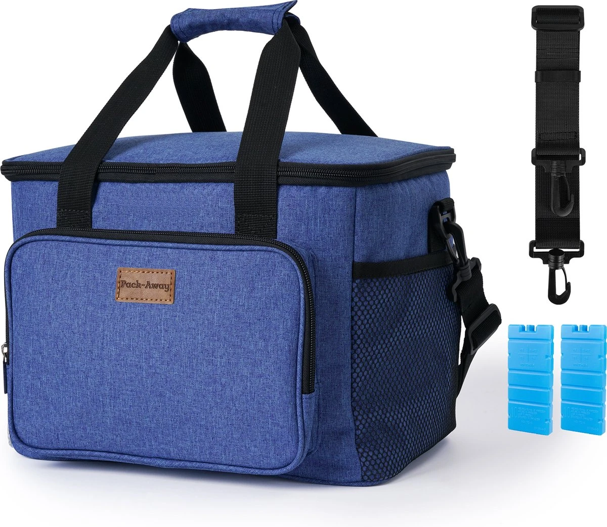 Packaway 4 Laags Geïsoleerde Koeltas - Lunchtas 15 liter - Blauw Packaway 4 Laags Geïsoleerde Koeltas - Lunchtas 15 Liter - Blauw -Bo-Camp Verkoop 1200x1042 5